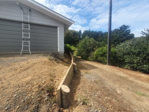 small retaining wall