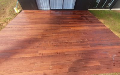 Kwila decking