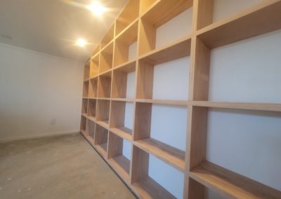 wall book shelf done