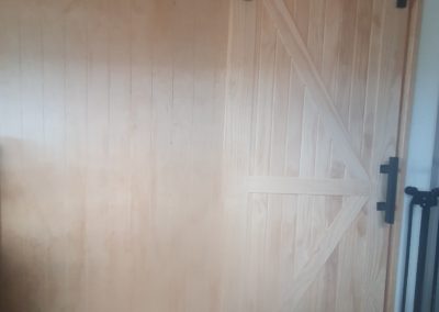 designing and putting together barn doors